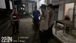 Cegah Aksi Kriminalitas Malam Hari, Polsek Selat Intensifkan Blue Light Patrol