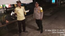 Polsek Selat Laksanakan Blue Light Patrol, Sasar Beberapa Titik Strategis