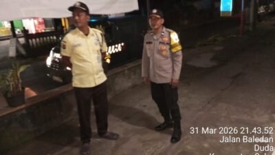 Polsek Selat Laksanakan Blue Light Patrol, Sasar Beberapa Titik Strategis
