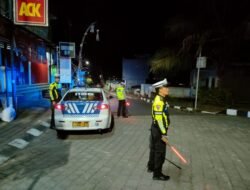 Cegah Upaya Aksi Balap Liar, Sat Lantas Polres Karangasem Intensifkan Patroli Malam