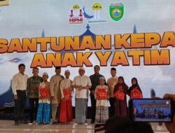 Pengusaha Muda BPD HIPMI Sumsel Gelar Buka Bersama dan Beri Santunan Kepada Anak Yatim