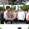 Kapolda Sulsel Sambut Kepulangan Brimob dari Aceh, Sekaligus Cek Senpi Serentak di Mapolda