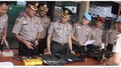 Cegah Penyalahgunaan Senpi, Sipropam Polres Lamongan gelar Pengecekan Senjata Dinas Anggota