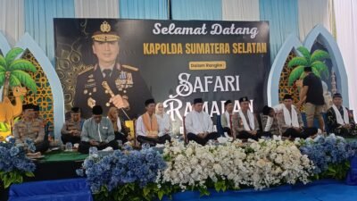 Silaturahmi dengan Warga Banyuasin, Kapolda Sumsel Tegaskan Kolaborasi Jaga Kamtibmas