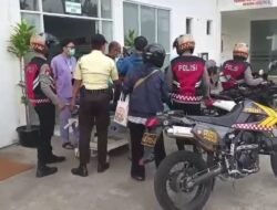 Respon Cepat Anggota Polri, Evakuasi Seorang Pengendara ke Rumah Sakit Paru Dr. M. Goenawan Partowidigdo di Gunung Mas Bogor