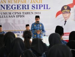94 Pegawai Resmi Jadi ASN, Pemkab Lombok Timur Tekankan Profesionalisme dan Integritas