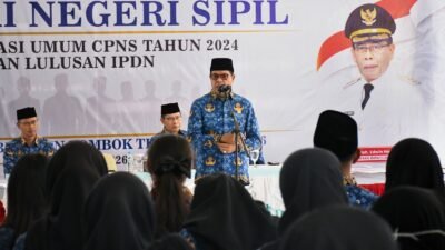94 Pegawai Resmi Jadi ASN, Pemkab Lombok Timur Tekankan Profesionalisme dan Integritas