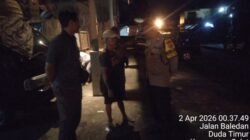 Berikan Rasa Aman dan Nyaman kepada Masyarakat, Polsek Selat Tingkatkan Blue Light Patrol 