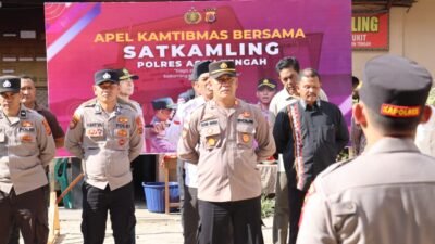 Kapolres Aceh Tengah Pimpin Apel Kamtibmas, Perkuat Sinergi TNI-Polri dan Masyarakat