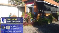 Melalui Inovasi Samsat Drive Thru, Polres Karangasem Percepat dan Permudah Proses Samsat kepada Masyarakat 