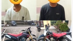 Dua Tersangka Penadah Barang Curian Asal Tulang Bawang di Amankan Anggota Reskrim Polsek Way Serdang Bersama Tekab 308 Polres Mesuji