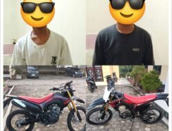 Dua Tersangka Penadah Barang Curian Asal Tulang Bawang di Amankan Anggota Reskrim Polsek Way Serdang Bersama Tekab 308 Polres Mesuji