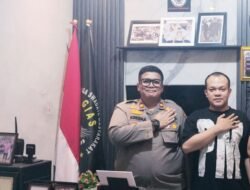 Kapolsek Karawaci Kunjungi Sekretariat DPD LSM GIAS Kota Tangerang