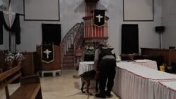 Polisi Sterilisasi Gereja di Probolinggo Kota Jelang Paskah, Libatkan Unit K9