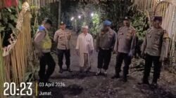 Jaga Kondusifitas Kamtibmas, Polsek Bebandem Amankan Perayaan HUT ST Dadya Bangkak di Tihingseka