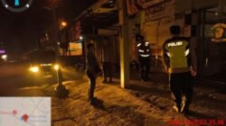 Cegah Gangguan Kamtibmas, Polsek Bebandem Intensifkan Blue Light Patrol di Jalur Utama dan Pemukiman Penduduk 