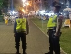 Personil Polsek Rendang Polres Karangasem Berikan Pengamanan, Berlangsungnya Karya IBTK Pura Besakih