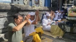 Peringati Hari Raya Saraswati,  Personel Polsek Bebandem Gelar Persembahyangan Bersama 