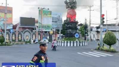 Pastikan Ketertiban dan Kelancaran Arus Lalulintas, Personil Lantas Lakukan Gatur Pagi di Ktl 1 Subagan