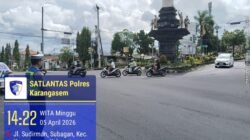 Pastikan Kelancaran Arus Lalu Lintas Personil Lantas Lakukan Gatur Lalin di Ktl 2