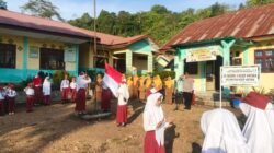Polres Aceh Tengah Gelar “Saweu Sikula”, Polisi Jadi Pembina Upacara di Sejumlah Sekolah