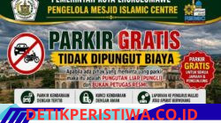 Dinas Syariat Islam Kota Lhokseumawe Larang Pungutan Biaya Parkir di Halaman Masjid Agung Islamic Centre