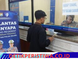 Polantas Menyapa di Samsat Makassar, Bayar Pajak-STNK Kini Lebih Cepat dan Humanis