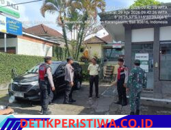 Jaga Kondusifitas Wilayah Hukumnya, Polsek Bebandem Gelar Patroli Sinergitas 3 Pilar