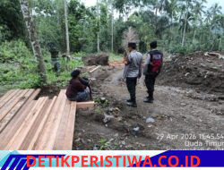 Polsek Selat Gelar Patroli Barcode, Sampai Pelosok Desa