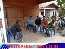 Babinsa Koramil 03/Pegasing Gelar Komsos Bersama Warga di Bies Mulie
