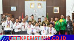 Bupati Berangkatkan Atlet Humbahas Mengikuti Kejurnas Forki Ke Jawa Barat