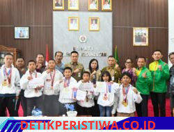 Bupati Berangkatkan Atlet Humbahas Mengikuti Kejurnas Forki Ke Jawa Barat