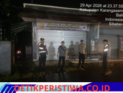 Cegah dan Antisipasi Gangguan Kamtibmas, Polsek Bebandem Intensifkan Patroli Barcode di Jalur Rawan dan Obyek Vital