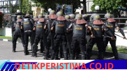 Kapolres Pantau Langsung Latihan Asah Kemampuan Personel dalam Pengamanan dan Pengendalian Massa