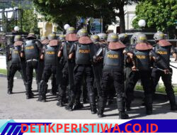 Kapolres Pantau Langsung Latihan Asah Kemampuan Personel dalam Pengamanan dan Pengendalian Massa