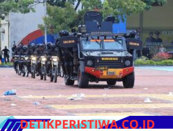 Polda Aceh Simulasikan Sispamkota, Tegaskan Pelayanan Humanis Jelang May Day 2026