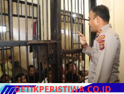 Pastikan Keamanan, Kesehatan dan Kondisi Tahanan, Kapolres Karangasem Cek Rutin Ruang Tahanan