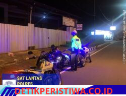 Pastikan Ketertiban dan Kelancaran Lalulintas, Unit Patroli Sat Lantas Melaksanakan Patroli dan dialogis pada Malam Hari