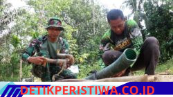 Pengeboran Air Bersih, Salah Satu Sasaran TMMD Ke-128 Kodim 01/04 Aceh Timur