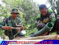 Pengeboran Air Bersih, Salah Satu Sasaran TMMD Ke-128 Kodim 01/04 Aceh Timur