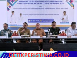 Bimtek Deteksi Dini Digelar di Makassar, Kesbangpol Tekankan Peran RT/RW Tangkal Konflik dan Hoaks