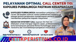 Kapolres Purbalingga Pastikan Layanan Call Center 110 Berjalan Optimal Melalui Mystery Call