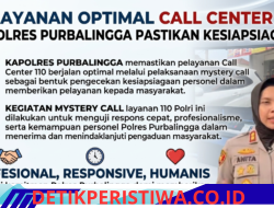 Kapolres Purbalingga Pastikan Layanan Call Center 110 Berjalan Optimal Melalui Mystery Call