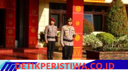 Serah Terima Jabatan Wakapolres, Kabag Ren, Kasat Lantas, Kapolsek MD II, Kapolsek Buay Pemula Peliung, di Pimpin Langsung Oleh Kapolres Oku Timur