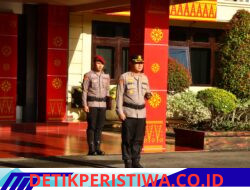 Serah Terima Jabatan Wakapolres, Kabag Ren, Kasat Lantas, Kapolsek MD II, Kapolsek Buay Pemula Peliung, di Pimpin Langsung Oleh Kapolres Oku Timur