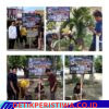 Dinas Syariat Islam Dan Pendidikan Dayah kota Lhokseumawe Pasang Pamflet Larangan Pungut Parkir di Masjid Agung Islamic Centre