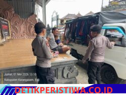 Pastikan Situasi Kamtibmas Kondusif, Personel Polsek Selat Rutin Gelar Patroli Barcode