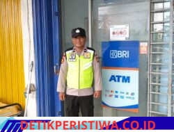 Patroli rutin pengecekan Objek Vital Antisipasi Gangguan Kamtibmas