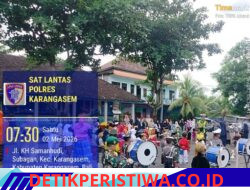 Police Goes To School” Safety Riding Sat Lantas Polres Karangasem di TK Nurul Huda Subagan