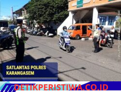 Cegah Laka Lantas dan Gangguan Kamtibmas, Satlantas Polres Karangasem Intensifkan Patroli Dialogis di Beat 1 